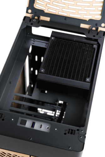 Kanto – First high airflow wooden mATX PC case